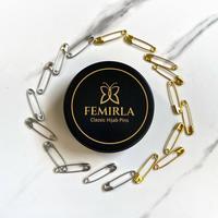 Gambar Femirla - Jarum Peniti Mini 2.3cm Peniti Pins Hijab Premium Tajam Stainless Anti Karat - Silver 1 Box dari Femirla Kota Bekasi 3 Tokopedia