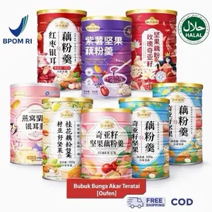 Lotus Powder 500gram | Bubuk Akar Teratai Bubur Sereal Lotus Root Powder