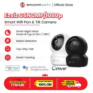 EZVIZ C6N 2MP Wifi Camera Wireless Garansi Resmi Indonesia Smart Pan & Tilt Full HD 1080P