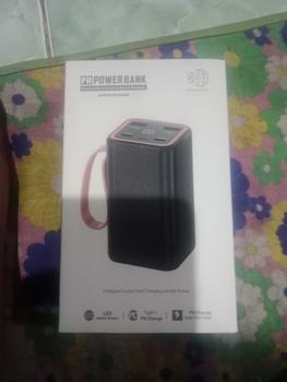 Product Review of powerbank ip  60000mAh ori 66W Super Fast Charging dengan LED Display dan 3 Port Keluaran USB  4 Hitam Charger Powerbank Jam Plastik Putih lightning usb 3.0 power bank 60000 original from I**3 2