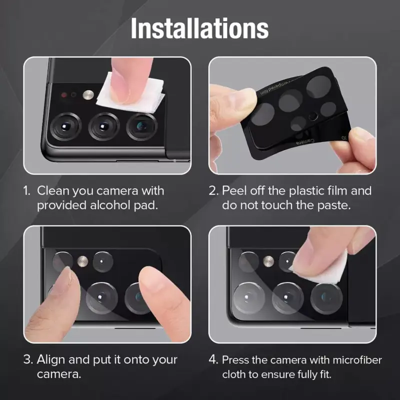 Tempered Glass Camera For Vivo Y17s Anti Gores Lensa Camera Belakang 1
