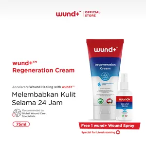 [Hanya Special Live] wund+ Regeneration Cream *Free Wund+ Wound Spray