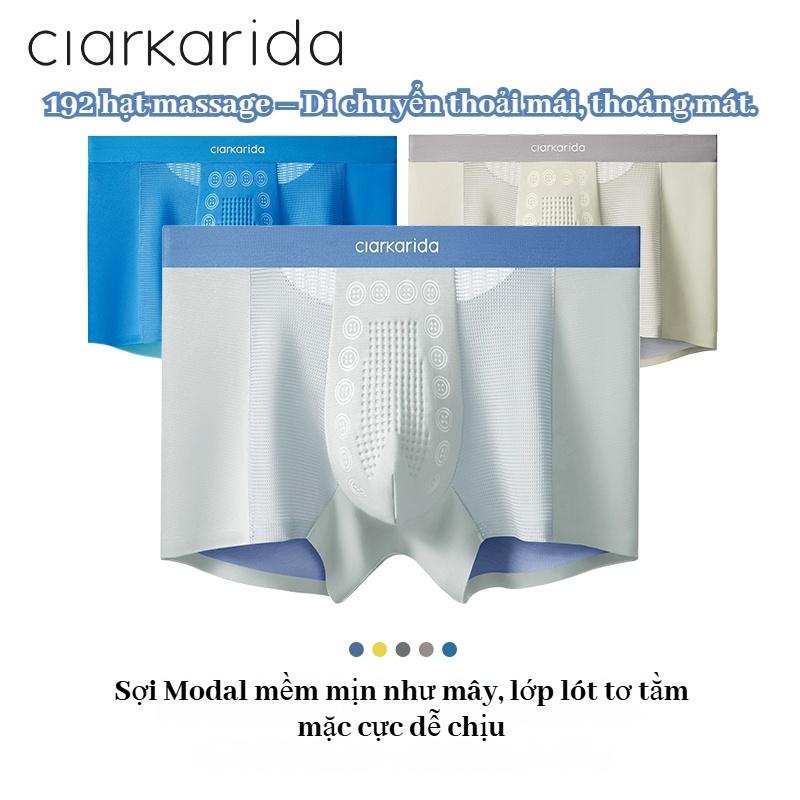 Quần Lót Vải Modal Clarkarida Quần Lót Boxer Quần Lót Nam Sang Trọng Tận Hưởng Cuộc Sống Chất Lượng Quần Lót Boxer Nam Cao Cấp Quần Lót Nam Siêu Mỏng Không Đường May Quần Lót Đùi Nam Quần Lót Boxer Nam