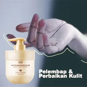 Krim Tangan Anti Keriput Pemutih Hand Cream Tangan Menutrisi Kulit Kering - 300gr Dan Kaki tangan krim memutihkan Vitamin E Whitening hand creamdan anti retak asam hialuronat anti kerut kering dan kasar krim pelembab kerut melembabkan dan nutrisi