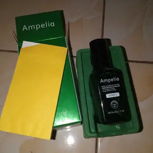 Ampelia Masker komedo Blackhead Remover Mask Step 1 & Step 2 (Masker pembersih komedo)