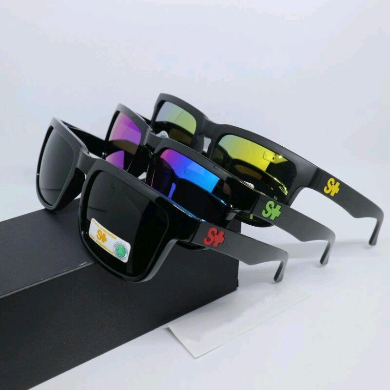 Kacamata hitam keren anti UV S+ cocokBuat mancing dan berkendara  COD Eyewear Sunglasses Pria Frame Lensa Dewasa 6