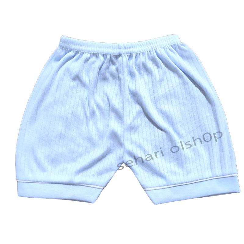 6 pcs celana pendek bayi bahan kaos buat 6- 12 bulan 2