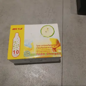 SODA CHARGER Mosa CO2 Soda Maker Peluru Soda Minuman Pembuat Air Soda