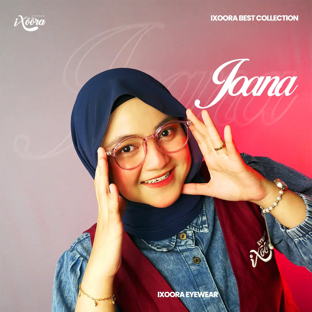 I oora Joana - Frame Kacamata Minus Photocromic Photochromic Anti Radiasi Pria nita Blueray Sinar u Bluecromic Bluechromic Bluedrive P resif One Drive Baca Jalan - Hitam Glossy, Frame saja