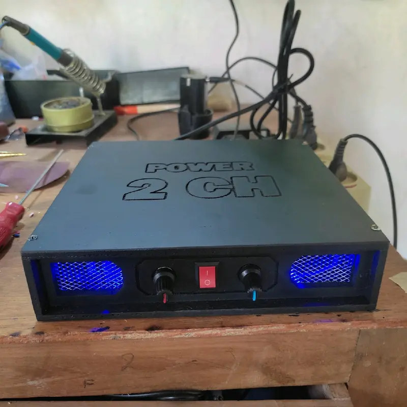 POWER_AMPLIFIER 2 CH CLASS D, 5A SMPS 0