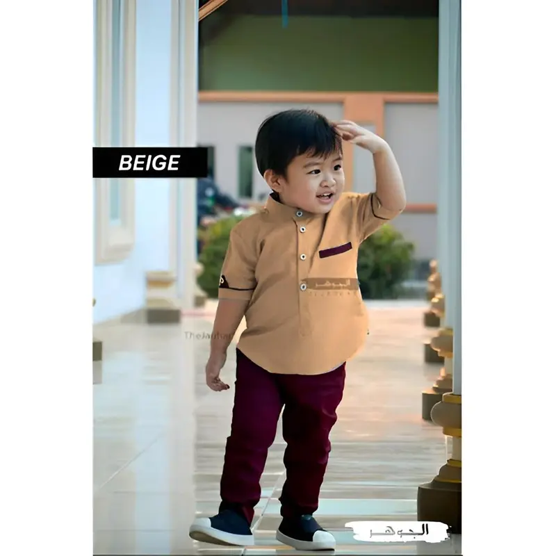 stelan koko anak SOPAL / setelan anak muslim / baju koko anak / turki / kurta / pakistan / viral Abu Katun 1