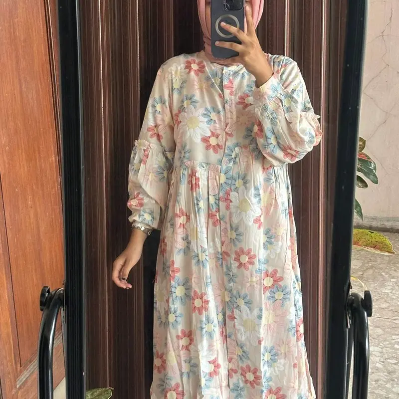 Ameena Tunik Motif Rayon Terbaru 6