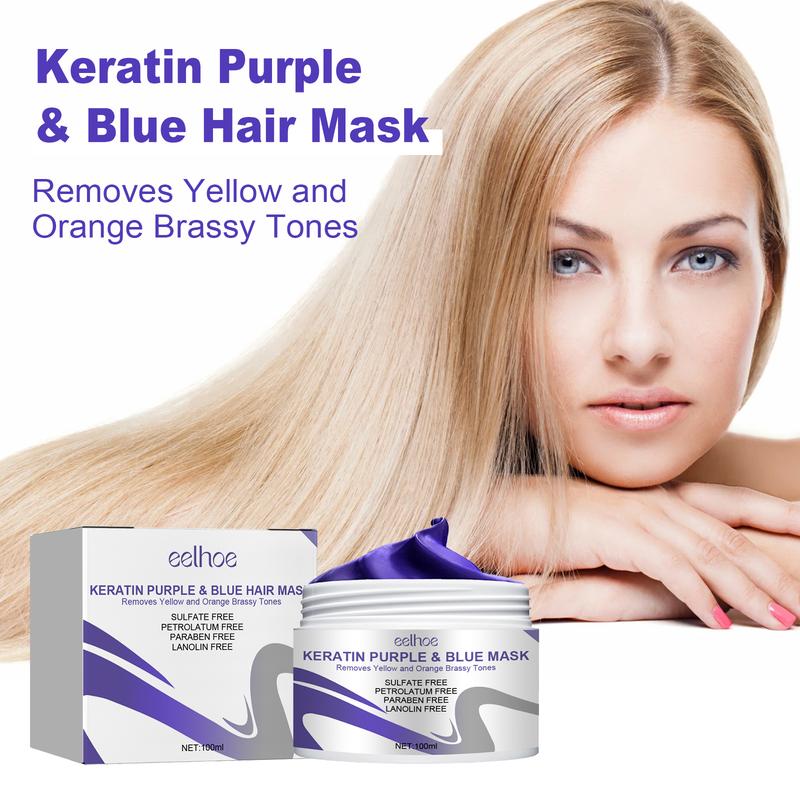 EELHOE Masker Rambut Ungu - Melembapkan & Memperbaiki Rambut - Shop ...