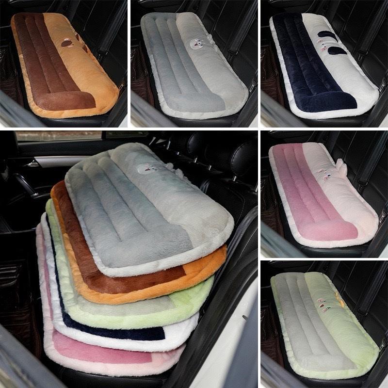 Đệm lót ghế dài cho xe oto ghế mây tre gỗ nệm tựa lưng gối ôm sofa chiếu ngủ văn phòng (Ms02)