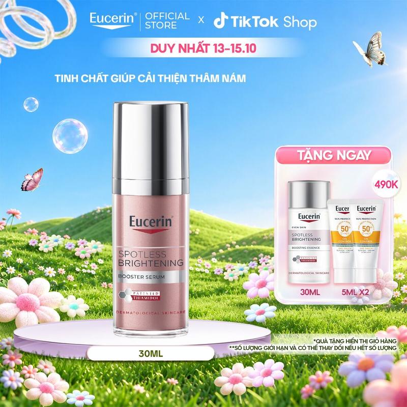 Tinh chất giúp cải thiện thâm nám và tông màu da Eucerin Spotless Brightening Booster Serum 30ml-Skincare Nữ Làm Đẹp Da