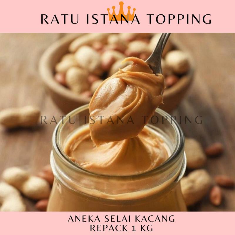 SELAI KACANG PINDEKAS THE NINE 1KG PEANUT BUTTER CREAMY PINDEKAS LOKAL PREMIUM MURAH BERKUALITAS ROTI BAKAR DONAT BOMBOLONI ROTI ISI KACANG 0