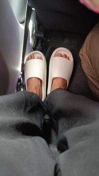 Product Review of 36-49 Plus Size Kasut Perempuan Selipar Wanita Lelaki Kasual Dalam Rumah Musim Panas Pelbagai Warna Pilihan pregnant slippers Party Waterproof xes  kasut sandal selipar untuk ibu mengandung silop  putoh selipar  jeans indoor slippers from ᴢ**s 0