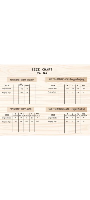 AVR Bella Set Couple Serimbit Keluarga Bahan Marbella UV Nonbusui Friendly Muslim