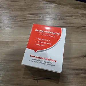 V380 Smart UPS 12V 1.5A Uninterruptible Power Supply Mini UPS Baterai Cadangan untuk WiFi Router Modem dan Kamera CCTV Outdoor Tahan Air dan Tahan Api anti mati internet cadangan listrik rumah ups tahan lama wifi tetap nyala saat mati lampu darurat rumah