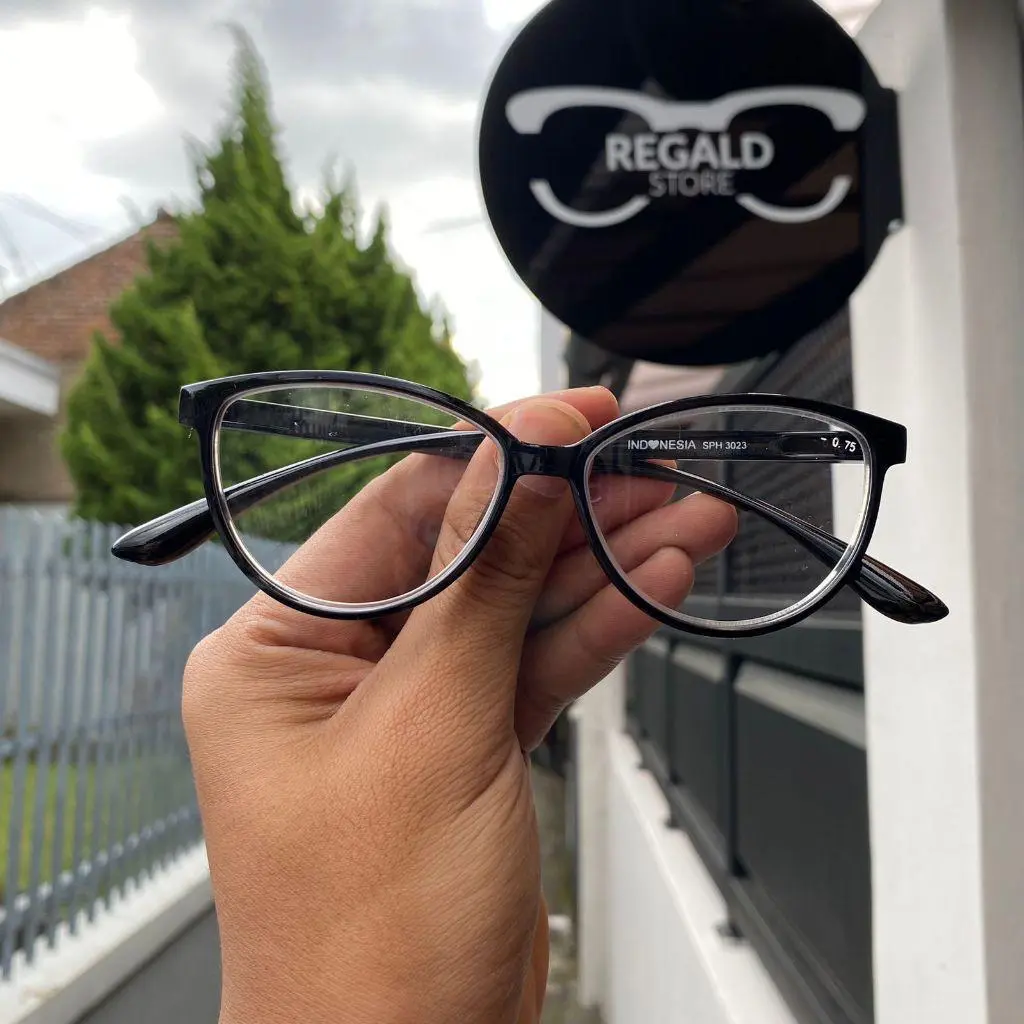 KACAMATA CATEYE LENSA MINUS - RABUN JAUH - 3023