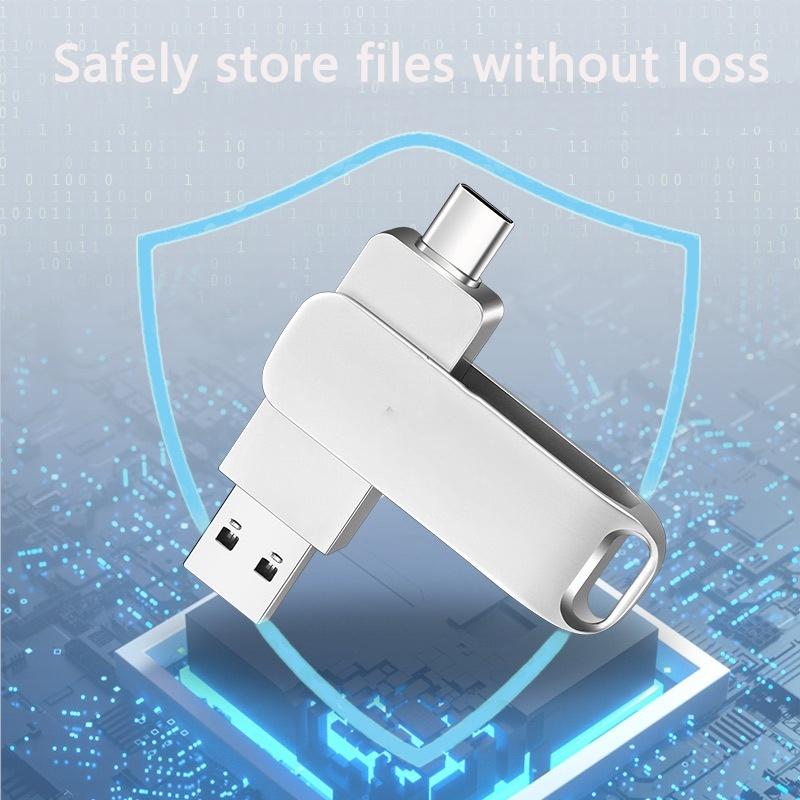 Product Introduction of TYPEC Flashdisk OTG USB 3in1 Kecepatan Tinggi Driver Flash Logam USB 256gb 512gb 1tb 2tb USB Flash Drive Untuk Hp/Komputer Android Dan Perangkat Lainnya Storage 1