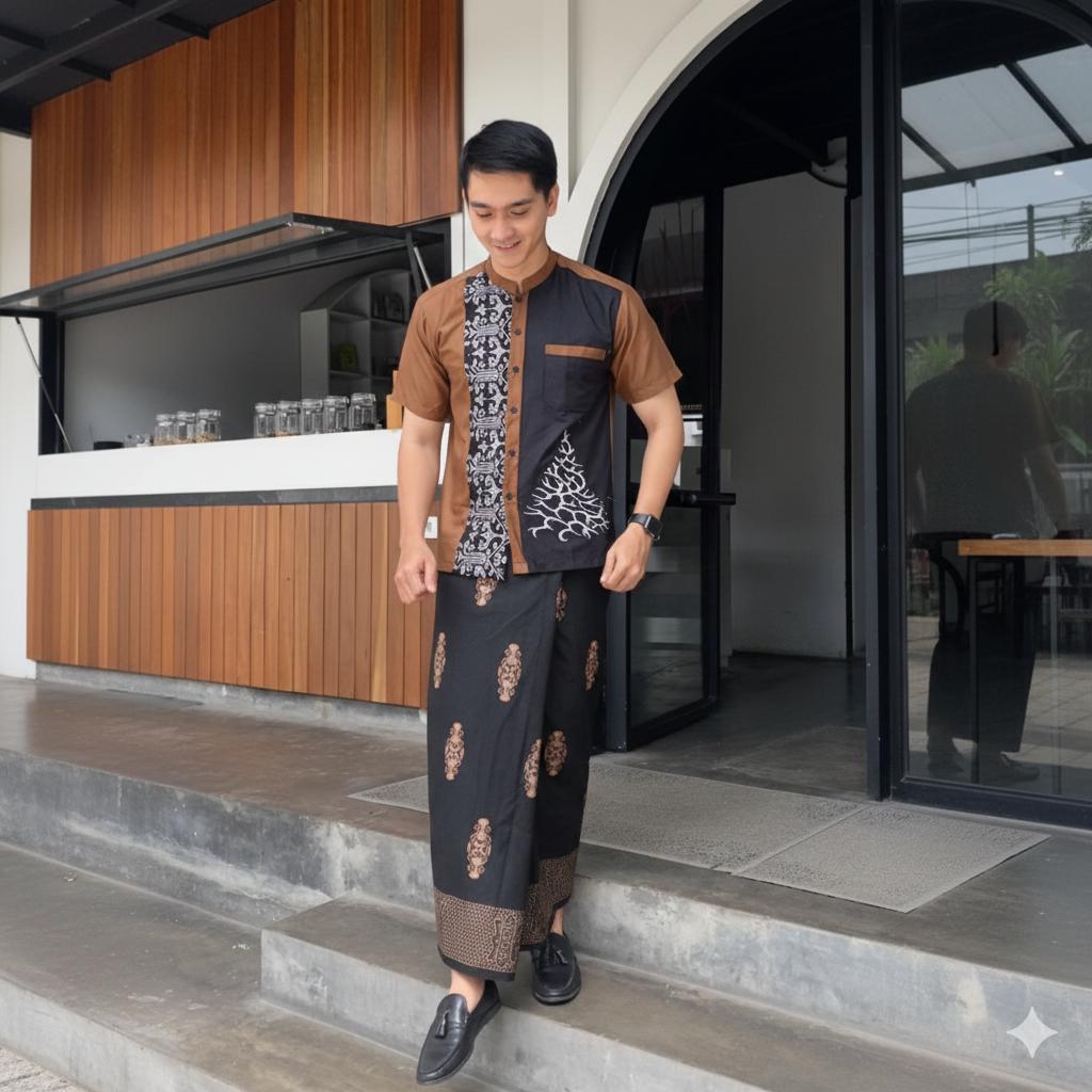 Sarko Series PAKET SET SARUNG DAN KOKO SATU SET Baju Koko Pria Dewasa Lengan Pendek Terbaru Katun Nyaman Muslim Seragam Bahan Adem Halus Dan Nyaman Size M L XL XXL XXXL XXXXL Sarko Series PAKET SET SARUNG DAN KOKO SATU SET Baju Koko Pria Dewasa Lengan Pendek Terbaru Katun Nyaman Muslim Seragam Bahan Adem Halus Dan Nyaman Size M L XL XXL XXXL XXXXL