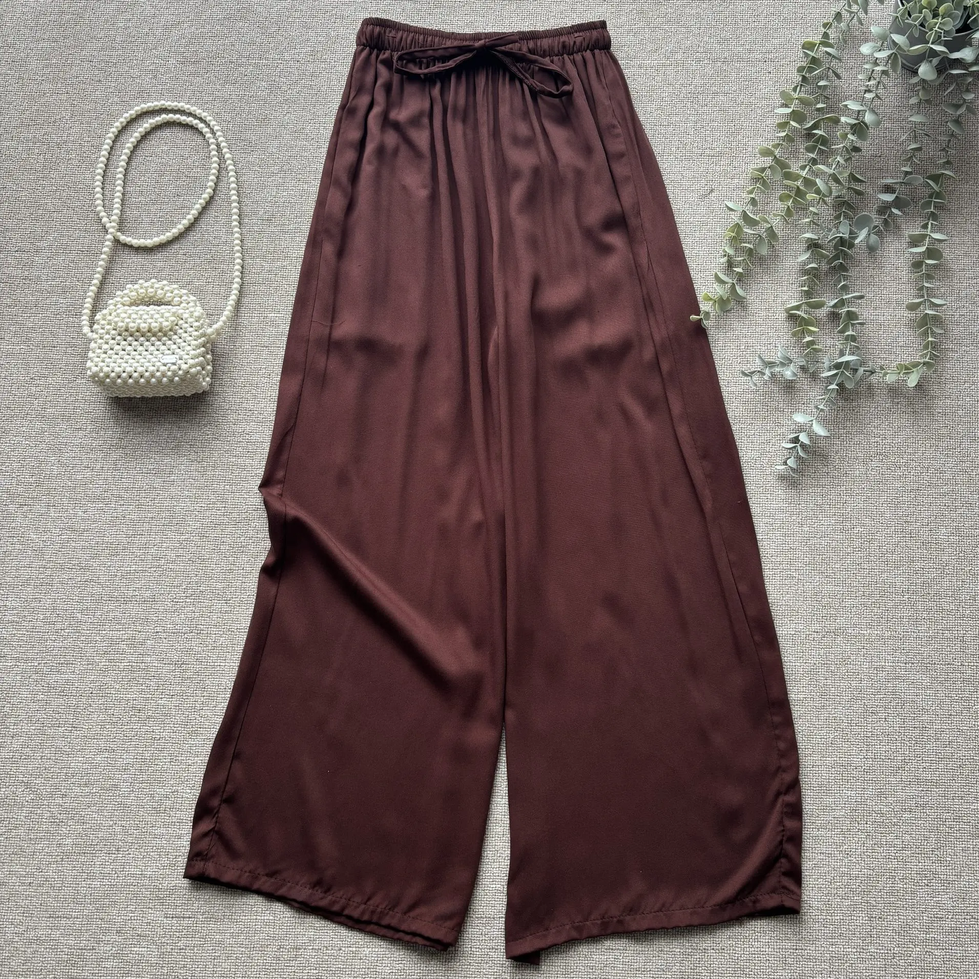 PO RAYON TWILL Mahogany