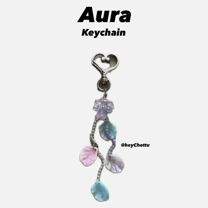 Aura keychain - gantungan kunci handmade 0