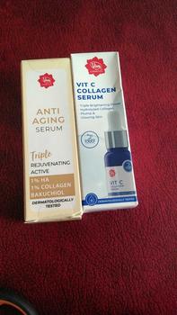 Product Review of Viva Serum Wajah 20ml-Peelin Serum/Anti Aging Serum/White Glowing Serum from 🌸**🌸 0