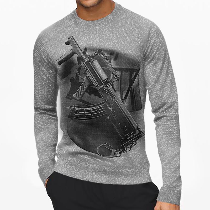 PUBG | Oblong Tangan Panjang Pria | Baju Distro Cowok Keren | Sablon | Produk Lokal | EXITO APPAREL 2