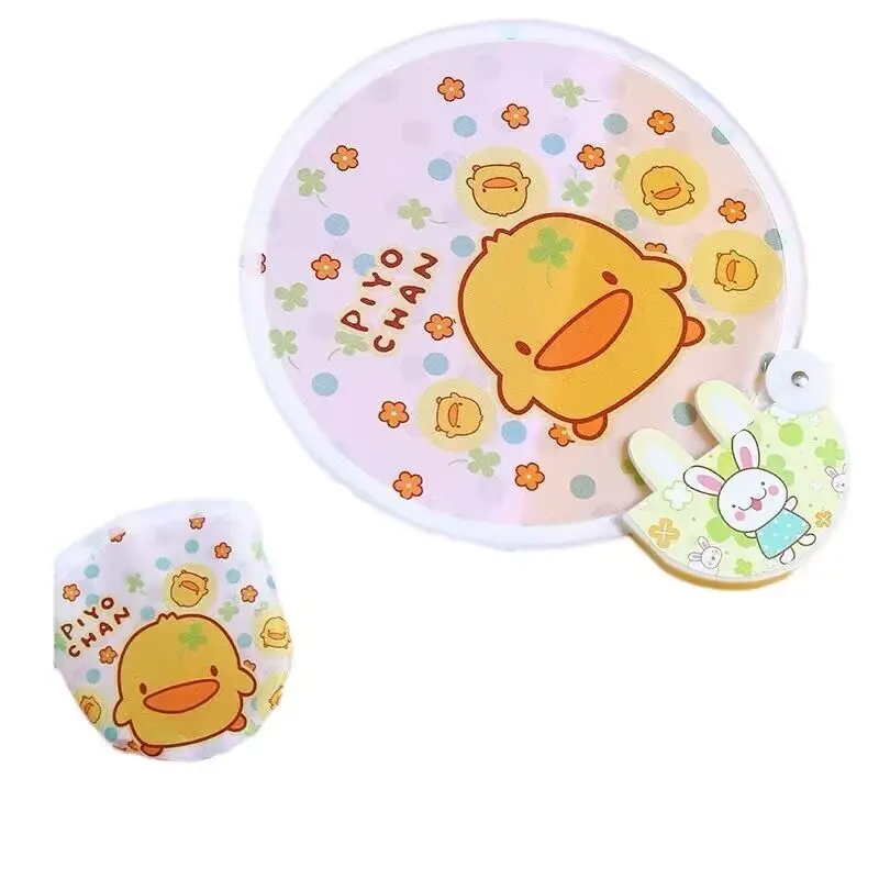 Quạt tròn Nhỏ Phong cách Nhật Bản, Cỡ Nhỏ, Cầm Tay, Gấp Gọn, Ngầu, Có Thể Dùng Làm Quạt Cầm Tay Mini Hoạt Hình, Nhỏ, Tươi, Dễ Thương, Thích Hợp Đi Du Lịch Ngoài Trời 1