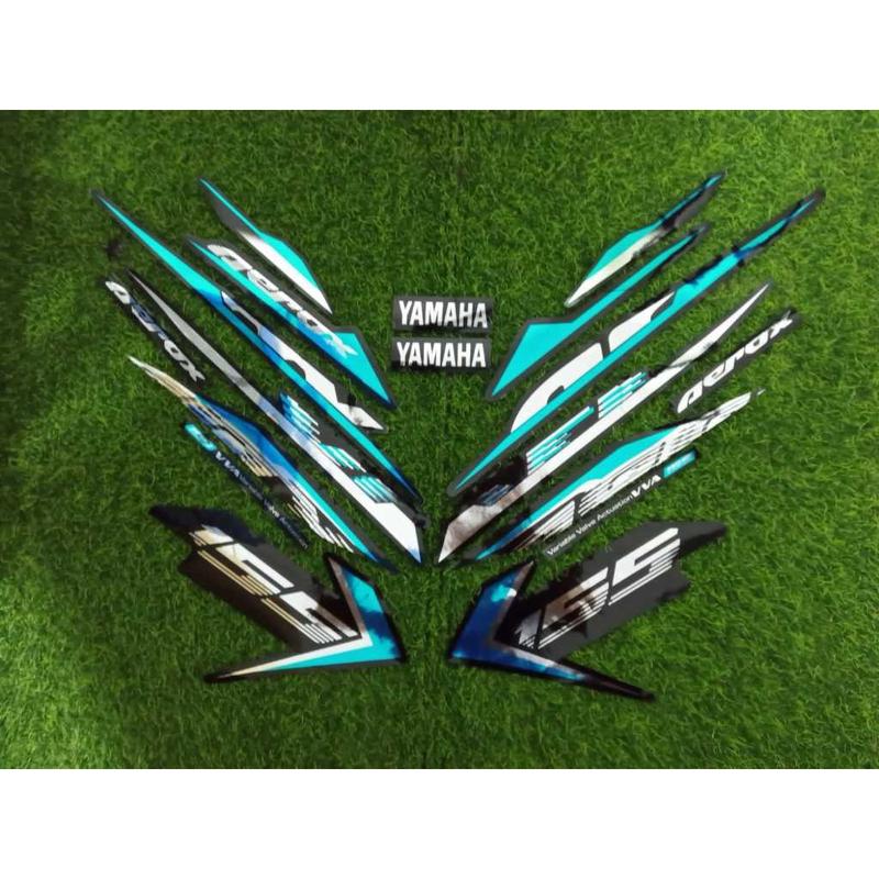 Product Introduction of STICKER FULL CHROME ALL NEW AEROX CONNECTED NVX 155 MIGOS STYLE DESIGN 2