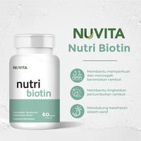 Gambar Nuvita - Nutri Biotin 60 Capsules [2pcs] Free Nuvita Folic Strip Exp 10/26 dari Natural Farm Kota Administrasi Jakarta Barat 4 Tokopedia