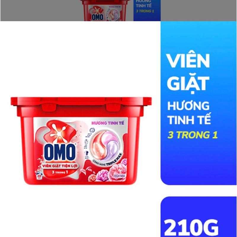 Túi viên giặt tiện lợi OMO 3 trong 1