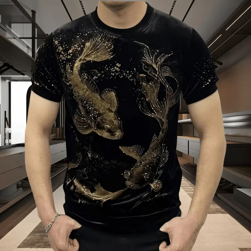 Kaos unisex lengan pendek dengan cetakan berkualitas tinggi, desain terbaru tahun 2025. Gaya streetwear yang modis dan cocok untuk segala jenis gender. 0