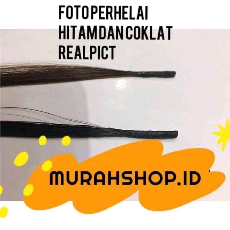 ✔️READY !! RAMBUT SAMBUNGAN 100HELAI 60 - 65CM PANJANG 4