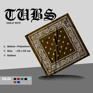 SLAYER BANDANA SCRAFT MOTIF PAISLEY