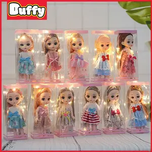 Duffy toys (COD) Mainan Boneka / Putri Seri Boneka / Boneka Putri Mainan Boneka Mini Anak-anak Pretend Mainan Anak Perempuan