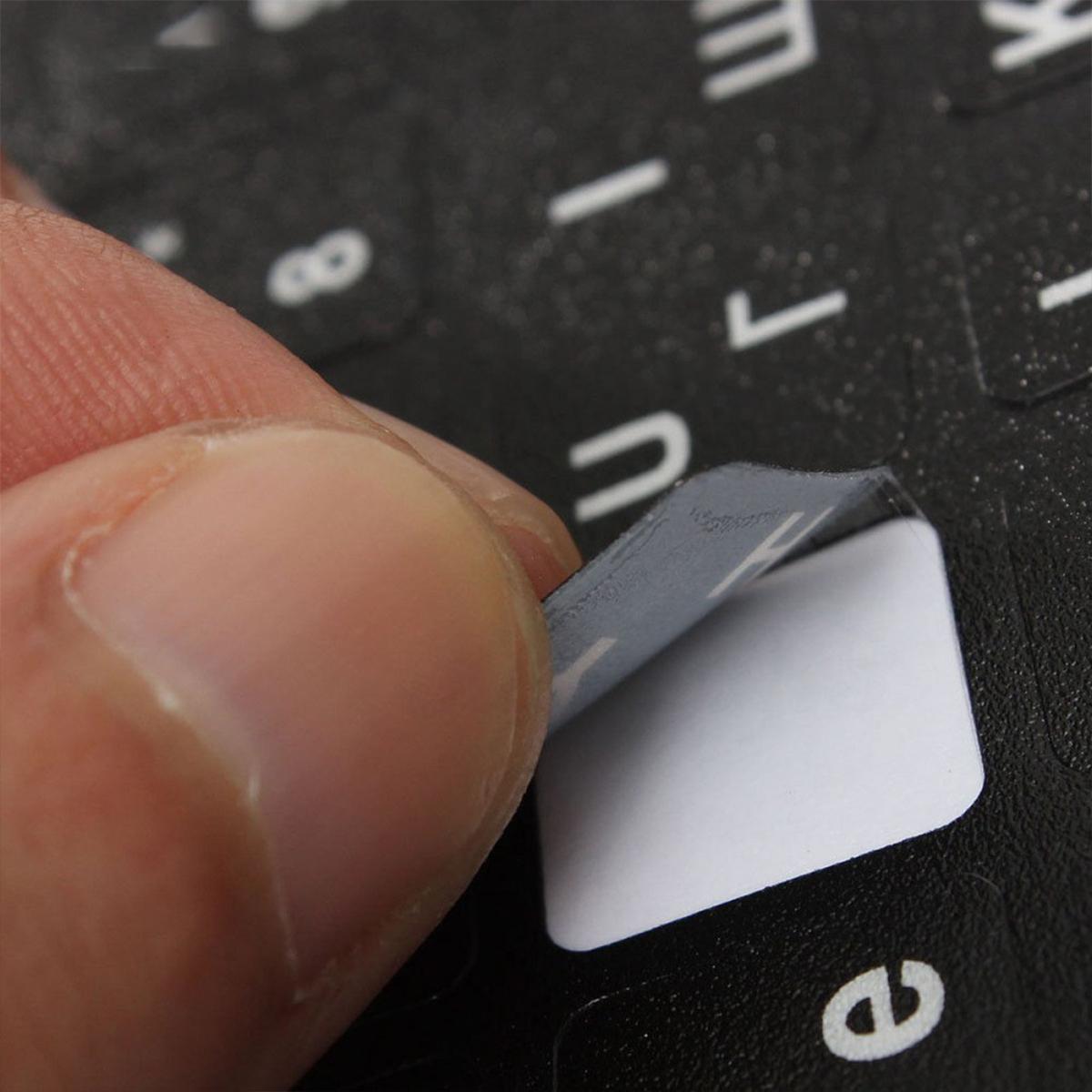 Keyboard Protector Pelindung Keyboard Laptop Stiker Keyboard Universal 18×6.5cm Warna Menarik & Tidak Luntur Pink Coklat Biru Anti Aus & Tahan Lama