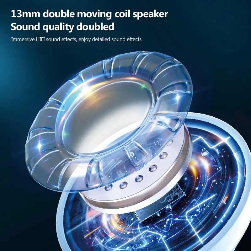 Lenovo Thinkplus PRO Bluetooth 5.4 Speaker Mini Earphone Nirkabel Headset Tahan Air Kualitas Suara Bass HIFI Dengan Headphone Mikrofon 2