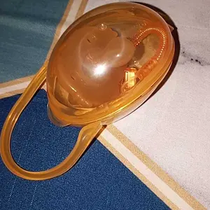 Popsykids Silicone Baby Pacifier / Dot Bayi / Empeng Silikon / Kompeng Bayi BPA Free 100% Food Grade Silicone Desain Puting & Lidah