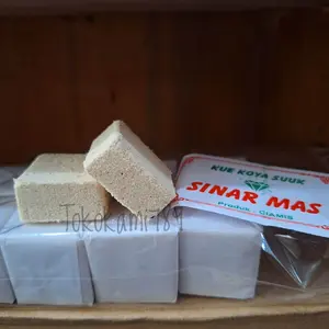 Kue Koya Suuk Rasa Kacang Kotak Sinar Mas 1 Pak Isi 10 Enak Lezat Jajanan Lokal Jadul