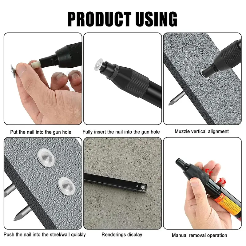 [PACK] Refill Paku Ramset 7.3 x 10.5mm Tembak Gun Beton Manual Round Steel Nail FD10 7