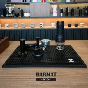 vesper bar mat bartender rubber 45x30cm / alas tatakan gelas anti slip