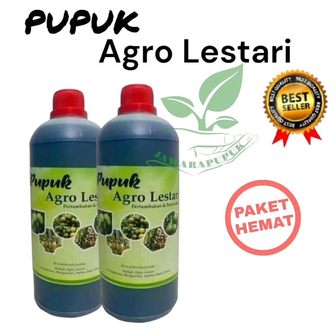 Promo lebih irit paket 2 botol pupuk agro lestari