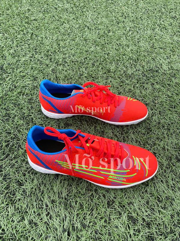   Tặng Tất + Freeship  Giày Bóng Đá THE Vapor 14 Vn Aca Đế Đệm Siêu êm Ái Trọng Lượng Nhẹ,Bộ Đế Bám Sân Khâu Full Đế Giá Rẻ - Mỡ Sport - Giaybongda 