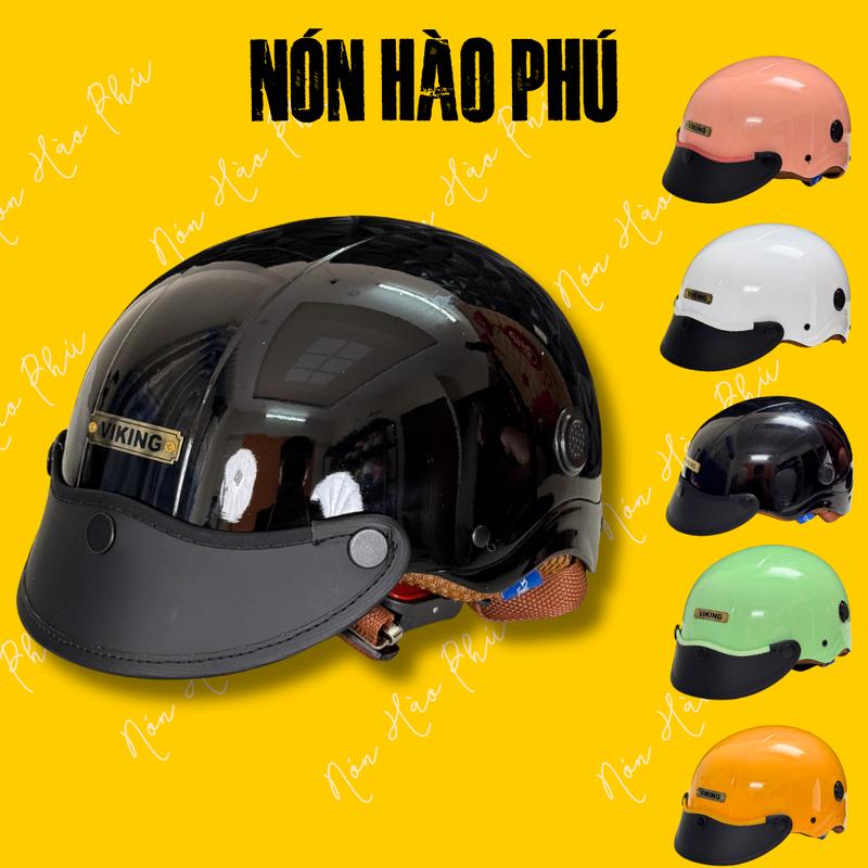 Mũ bảo hiểm nửa đầu SƠN VIKING02 SYMBOL BASIC nón bảo hiểm chính hãng nam nữ cao cấp