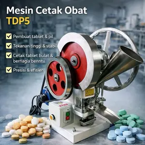 TDP-5 Tablet press machine mesin cetak tablet listrik otomatis TDP5 - 12 mm Mold