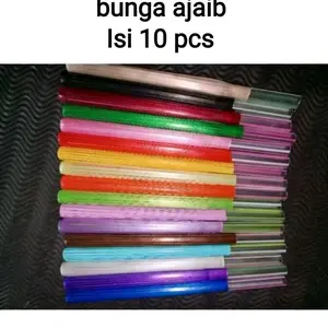 abrakadabra Viral Bunga Ajaib Magic isi 10 Pcs Viral Bunga Sedotan Ide Jualan Murah untuk mainan anak anak,mainan unik sulap,hiasan rumah,Pesta,acara dll ide jualan disekolahan juga bisa