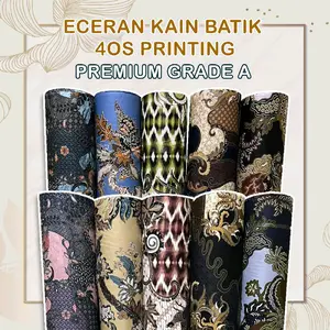 ECERAN KAIN BATIK 40S PRINTING – PREMIUM GRADE A